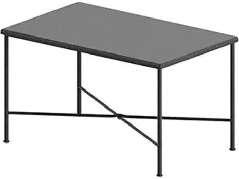 Unopiu IGEA 80" x 50" Rectangular Coffee Table in Iron