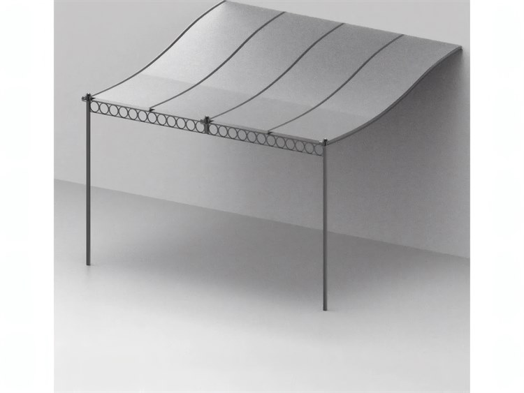 UnoPiu Tibisco Attached Pergola with Polycarbonate Roofing