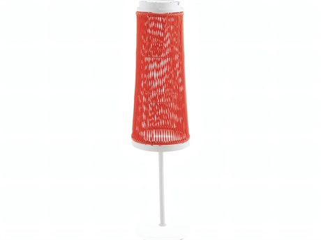 UnoPiu Solare Standing Lamp in White Aluminum