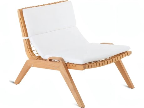 UnoPiu Synthesis Teak Stackable Lounge Chair