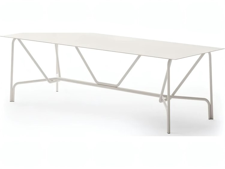 UnoPiu Salo Aluminum Rectangular Dining Table