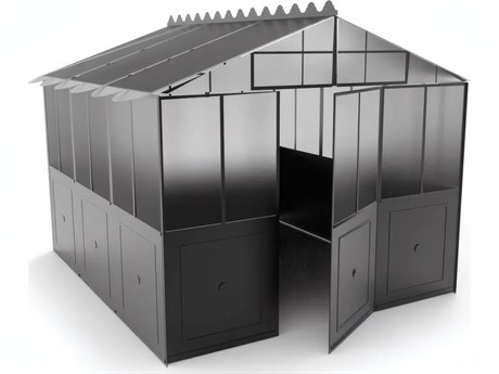 Unopiu Orangerie Freestanding Greenhouse with Polycarbonate Roofing