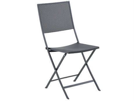 UnoPiu Conrad Wrought Iron Folding Chair