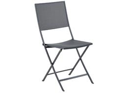 UnoPiu Conrad Wrought Iron Folding Chair