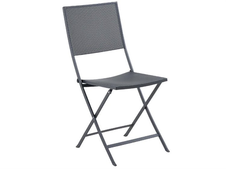 UnoPiu Conrad Wrought Iron Folding Chair