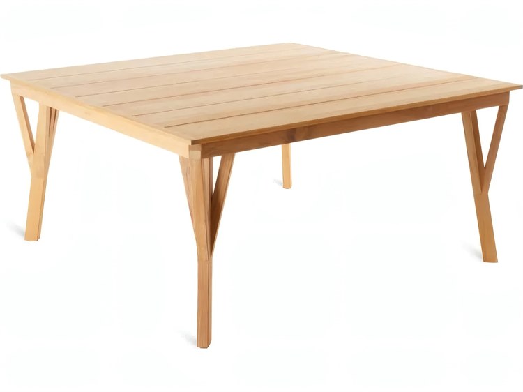 UnoPiu Synthesis Teak Square Dining Table
