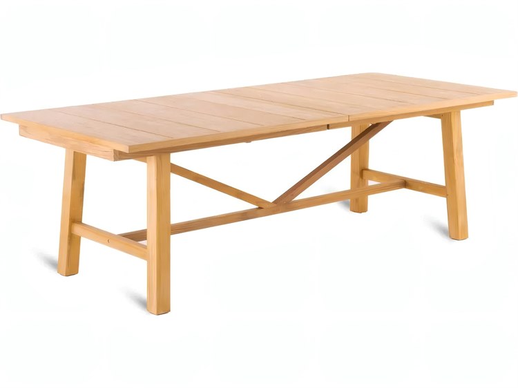 UnoPiu Synthesis Teak Rectangular Dining Table