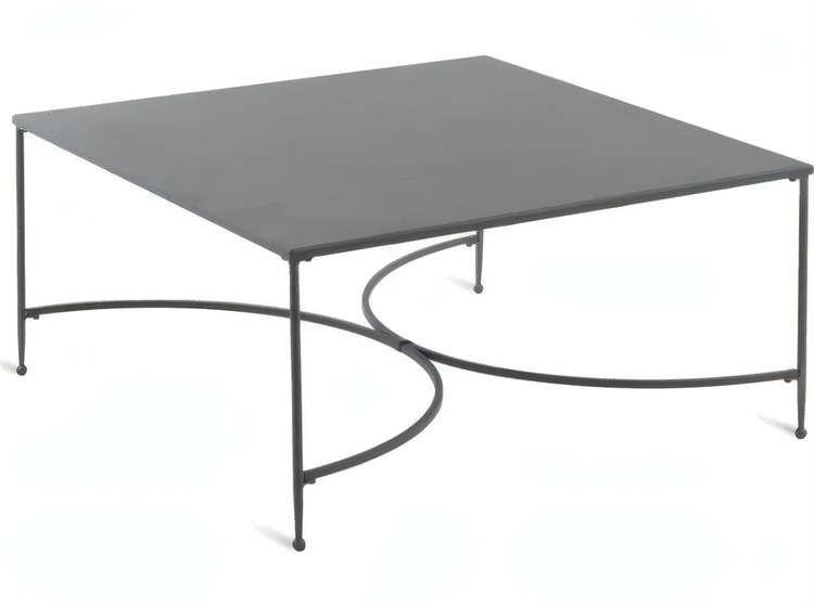 UnoPiu Toscana Wrought Iron Square Coffee Table