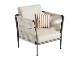UnoPiu Treble armchair in aluminum