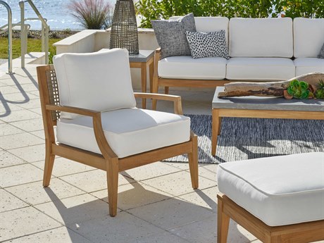 Coastal Living Outdoor Chesapeake Teak Cushion Lounge Set