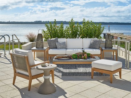 Coastal Living Outdoor Chesapeake Teak Cushion Lounge Set