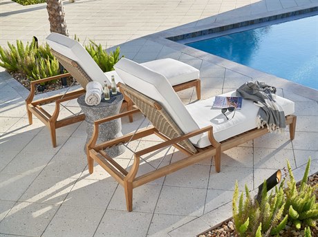 Coastal Living Outdoor Chesapeake Teak Cushion Lounge Set