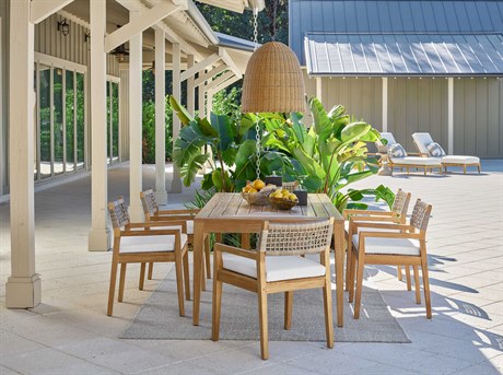 Coastal Living Outdoor Chesapeake Teak Dining Set