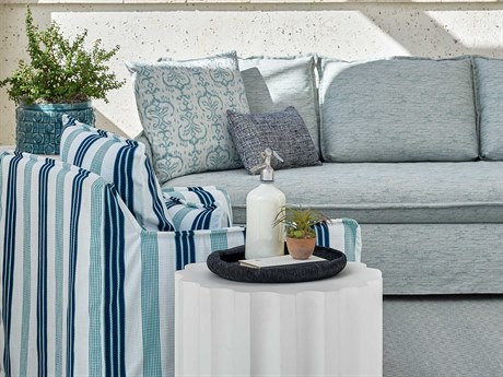 Coastal Living Outdoor Edisto Fabric Cushion Lounge Set