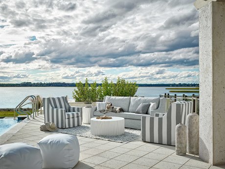 Coastal Living Outdoor Geneva Fabric Cushion Lounge Set
