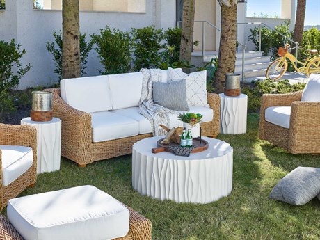 Coastal Living Outdoor Geneva Wicker Cushion Lounge Set
