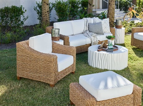 Coastal Living Outdoor Laconia Wicker Cushion Lounge Set