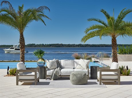Coastal Living Outdoor Lajolla Teak Cushion Lounge Set