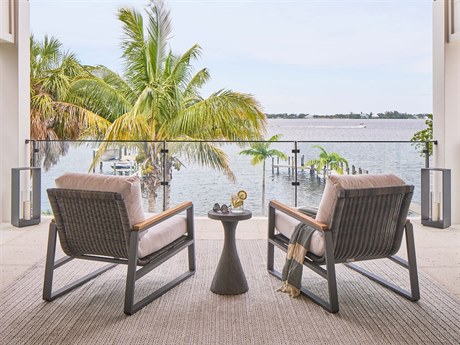 Coastal Living Outdoor Sanclemente Aluminum Cushion Lounge Set