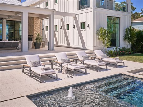 Coastal Living Outdoor Sanclemente Aluminum Cushion Lounge Set
