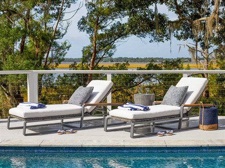 Coastal Living Outdoor Sanclemente Aluminum Cushion Lounge Set