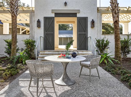 Coastal Living Outdoor Santacruz Aluminum Dining Set