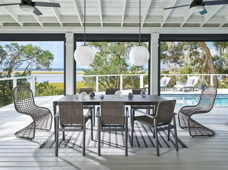 Coastal Living Outdoor Seneca Aluminum Dining Set