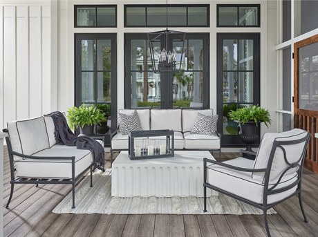 Coastal Living Outdoor Seneca Aluminum Cushion Lounge Set