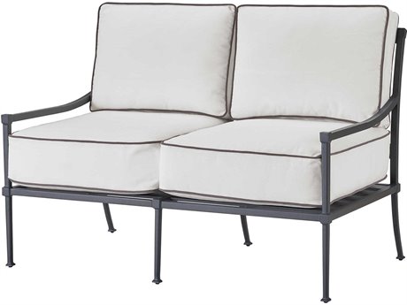 Coastal Living Outdoor Custom Seneca Aluminum Loveseat