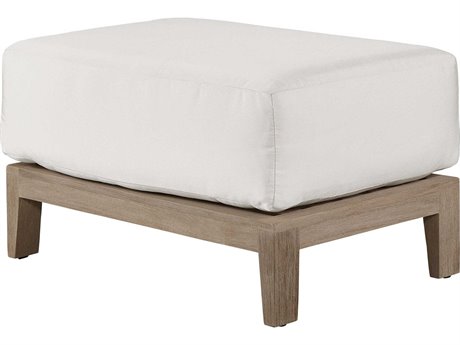 Coastal Living Outdoor Custom La Jolla Teak Ottoman