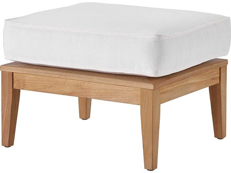 Coastal Living Outdoor Custom Chesapeake Teak Ottoman