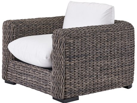 Coastal Living Outdoor Custom Montauk Wicker Lounge Chair