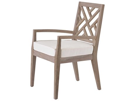 Coastal Living Outdoor Custom Arm Chair Seat Replacement Cushion