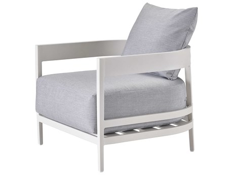 Coastal Living Outdoor Quick Ship South Beach Chalk Aluminum Cushion Lounge Chair