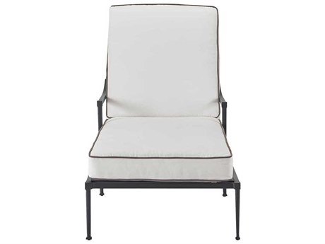 Coastal Living Outdoor Quick Ship Seneca Charcoal Chaise Lounge