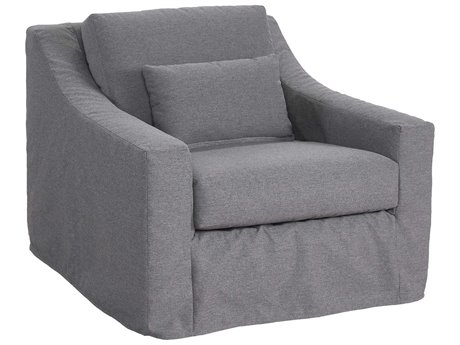 Coastal Living Outdoor CustomBrooke Fabric Outdoor CustomSlipcover Chair