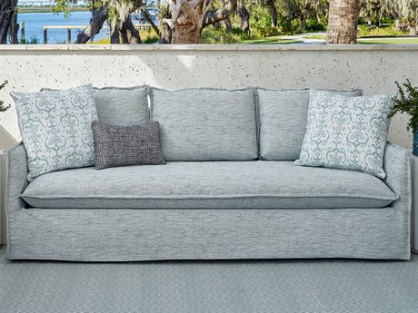 Coastal Living Outdoor CustomSiesta Key Fabric Outdoor CustomSlipcover Sofa