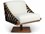 Urbia Modern Brazilian Girona Swivel 28" Beige Fabric Accent Chair  URBBMJ7160708