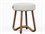 Urbia Modern Brazilian Loop Brown Upholstered Accent Stool  URBBMJ7186810