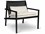 Urbia Modern Brazilian Barra 30" Black Fabric Accent Chair  URBBMJ7262718