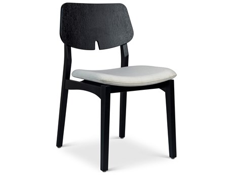 Urbia Modern Brazilian Beth Black Upholstered Armless Dining Chair