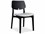 Urbia Modern Brazilian Beth Solid Wood Black Fabric Upholstered Side Dining Chair  URBBSM20805912