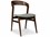 Urbia Modern Brazilian Velma Brown Fabric Upholstered Side Dining Chair  URBBSM19207906