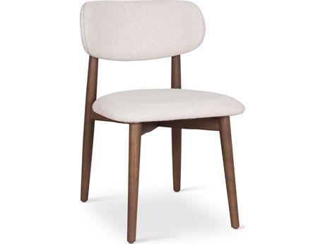 Urbia Modern Brazilian Collection Natural Upholstered Armless Dining Chair