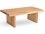 Urbia Brooks 48" Rectangular Wood White Wash Coffee Table  URBILBROCT48WW