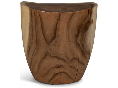 Urbia Naturals Teerata Natural Brown Accent Stool