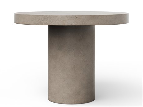 Urbia Mixx Circa Concrete Counter Height Dining Table Dia. Dark Grey