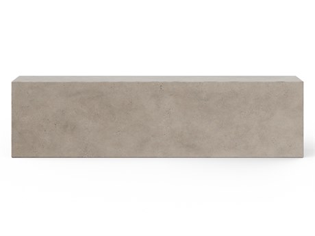 Urbia Una Concrete Dark Grey Accent Bench