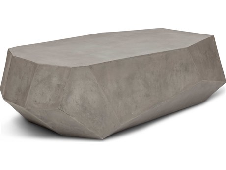 Urbia Outdoor Mixx Dark Grey Concrete Octagon Coffee Table