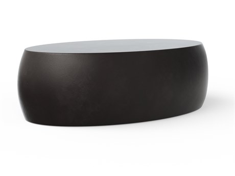 Urbia Outdoor Mixx Lava Concrete Oval Coffee Table
